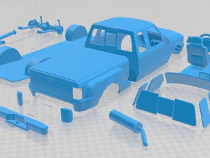 ranger xlt 1998 printable car 3D Print Model
