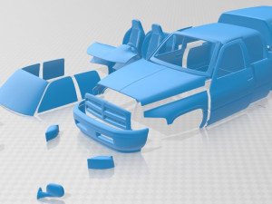 ram 1500 st 1999 printable car 3D-printmodel