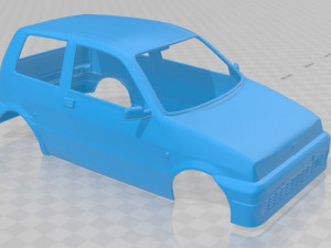 fiat cinquecento 1991 printable body car 3D 打印模型
