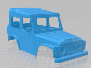 suzuki jimny 1977 printable body car 3D Print Model
