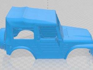 suzuki jimny 1977 printable body car 3D Print Model