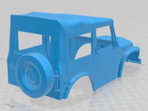 suzuki jimny 1977 printable body car 3D Print Model