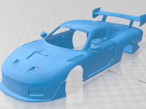 porsche 935 2019 printable body car 3D Print Model