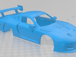 porsche 935 2019 printable body car Modello di stampa 3D