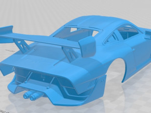 porsche 935 2019 printable body car Modello di stampa 3D