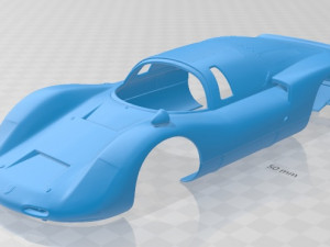 porsche 906 carrera 6 coupe 1966 printable body car Modelo de impresión 3D
