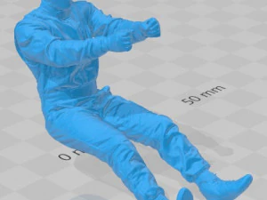 car driver printable 3D Print Model