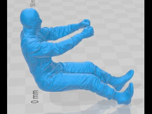 car driver printable 3D Print Model