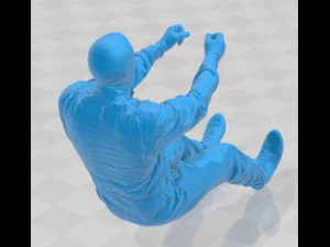 car driver printable 3D Print Model
