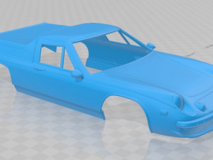 lotus europa 1973 printable body car Modello di stampa 3D