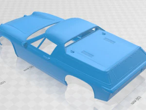 lotus europa 1973 printable body car 3D Print Model