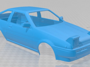 toyota sprinter trueno gt apex ae86 printable body car Modello di stampa 3D