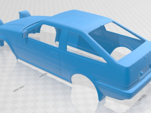 toyota sprinter trueno gt apex ae86 printable body car Modello di stampa 3D