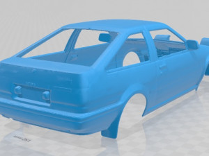 toyota sprinter trueno gt apex ae86 printable body car Modello di stampa 3D