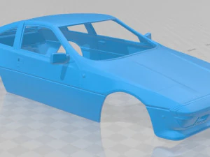 talbot matra murena 1981 printable body car 3D Print Model