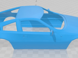talbot matra murena 1981 printable body car 3D printmodel