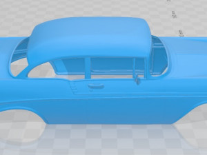 belair 1956 printable body car 3D Принт Модель