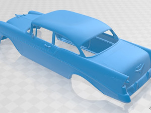 belair 1956 printable body car 3D Принт Модель