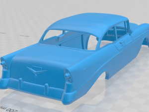 belair 1956 printable body car 3D Принт Модель