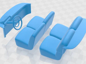 belair 1956 printable car 3D Print Model