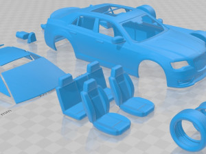 300 srt lx2 2018 printable car Modelo de impresión 3D