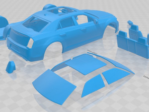 300 srt lx2 2018 printable car Modelo de impresión 3D