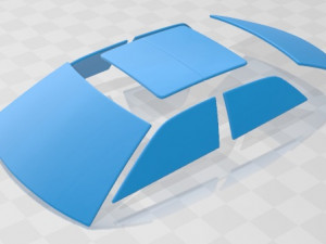 300 srt lx2 2018 printable car Modelo de impresión 3D
