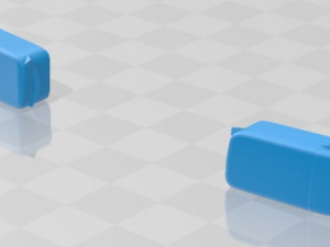 fiesta 1983 printable car 3D Принт Модель
