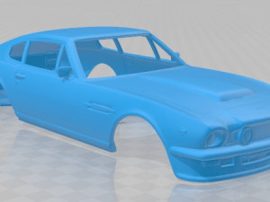 aston martin v8 vantage 1977 printable body car Modelo de Impressão 3D