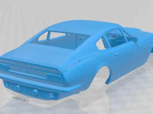 aston martin v8 vantage 1977 printable body car Modelo de Impressão 3D
