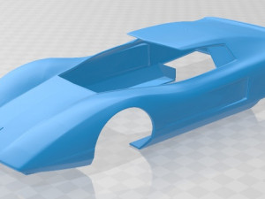 holden hurricane 1969 printable car Modelo de impresión 3D