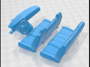 falcon 429 super cobra 1970 printable car 3Dプリントモデル