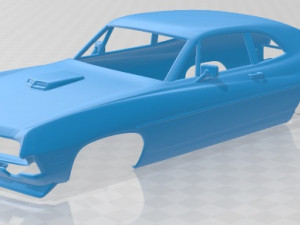 falcon 429 super cobra 1970 printable car 3Dプリントモデル