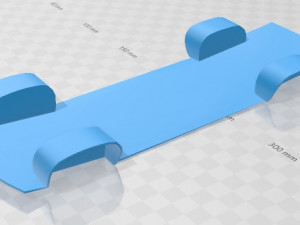 falcon 429 super cobra 1970 printable car 3Dプリントモデル