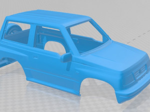 suzuki vitara 1989 printable body car Modèles 3D en vedette
