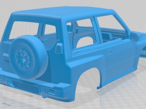 suzuki vitara 1989 printable body car Modèles 3D en vedette