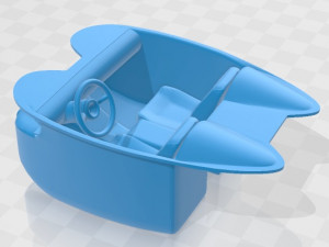 lincoln futura 1955 printable car 3D Druckmodell