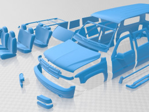 suburban t 2005 printable car 3D Print Model