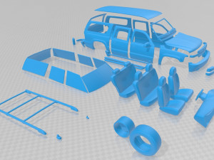 suburban t 2005 printable car Model do druku 3D