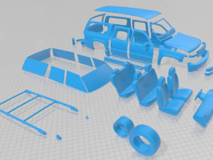 suburban t 2005 printable car 3D Print Model