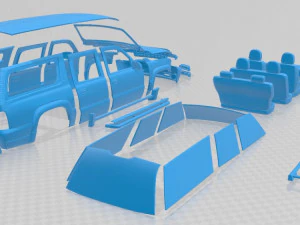 suburban t 2005 printable car 3D Print Model