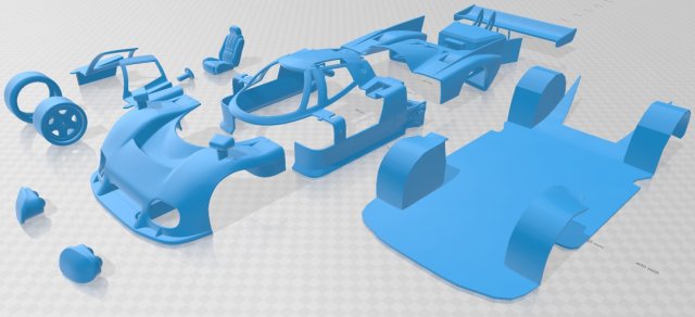 lancia lc2 1985 printable car 3D 打印模型 .c4d .max .obj .3ds .fbx .stl .blend 