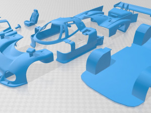 lancia lc2 1985 printable car 3Dプリントモデル