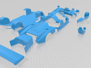 lancia lc2 1985 printable car 3D 打印模型