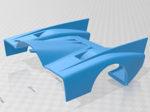 lancia lc2 1985 printable car 3D 打印模型