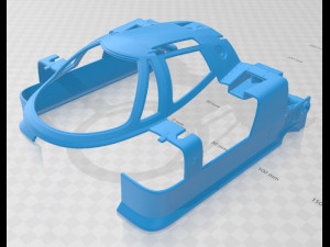 lancia lc2 1985 printable car 3D 打印模型