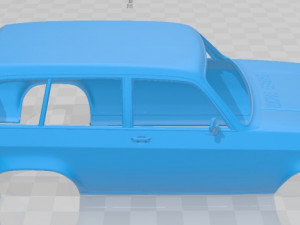 opel ascona voyage 1970 printable body car 3Dプリントモデル
