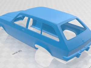 opel ascona voyage 1970 printable body car 3Dプリントモデル