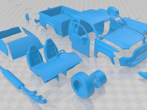 toyota tacoma 2016 printable car 3D Print Model