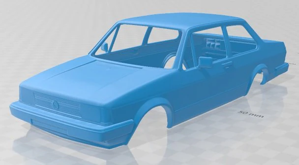 volkswagen jetta 1979 printable body car 3D Print Model .c4d .max .obj .3ds .fbx .stl .blend